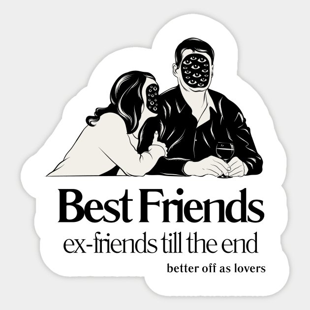 Better Off As Lovers Sticker by netizen127